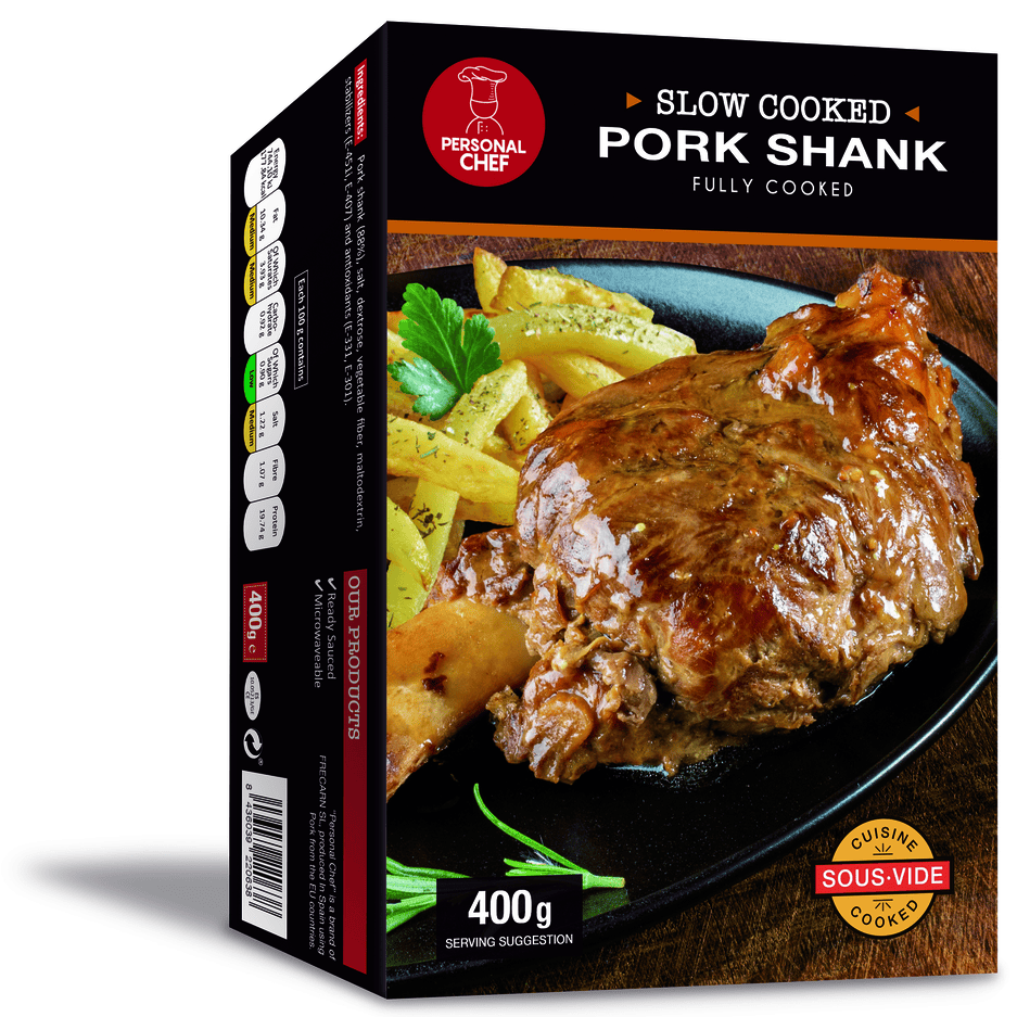 CP 501 slow cooked pork shank